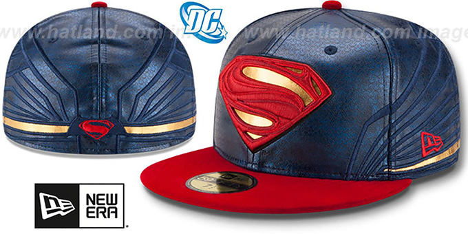 Superman 'CHARACTER ARMOR' Fitted Hat by New Era