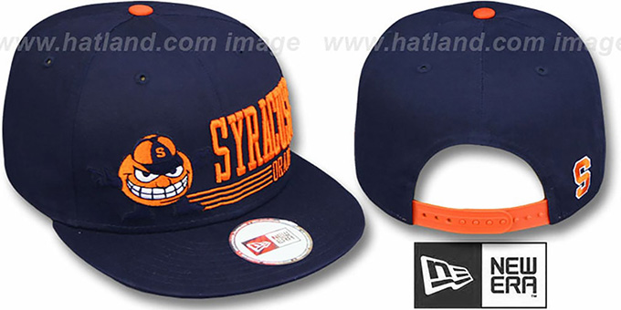 Syracuse 'RETRO-SNAPBACK' Navy Hat by New Era