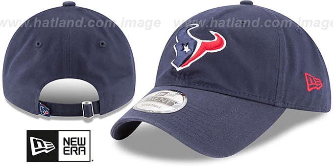 Texans 'CORE-CLASSIC STRAPBACK' Navy Hat by New Era