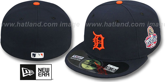 Tigers 2012 'WORLD SERIES ROAD' Fitted Hat by New Era