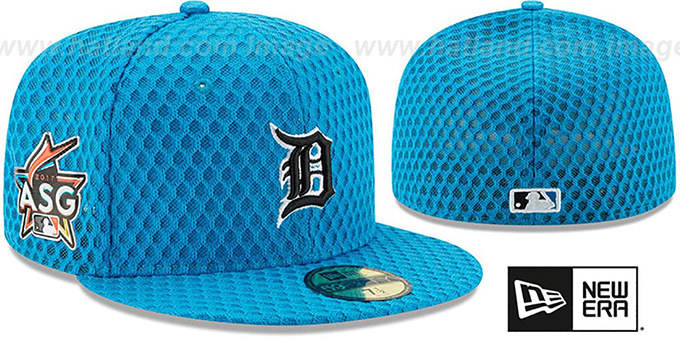 Tigers '2017 MLB HOME RUN DERBY' Blue Fitted Hat by New Era