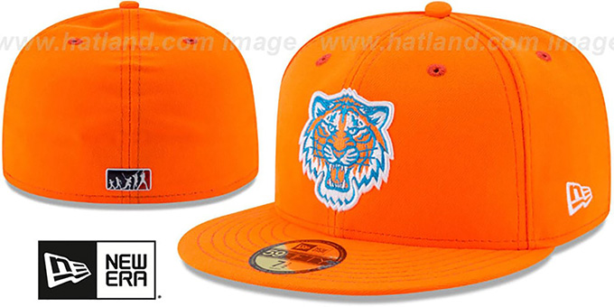 Tigers '2017 MLB LITTLE-LEAGUE' Orange Fitted Hat by New Era