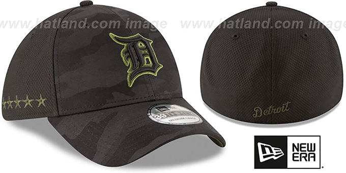 Tigers 2018 MEMORIAL DAY 'STARS N STRIPES FLEX' Hat by New Era