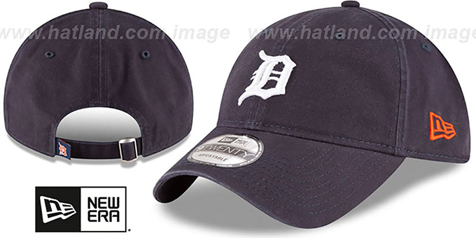 Tigers 'CORE-CLASSIC STRAPBACK' Navy Hat by New Era