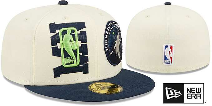 Timberwolves '2022 NBA DOUBLE WHAMMY DRAFT' Fitted Hat by New Era