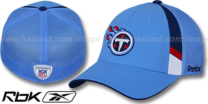 Titans '2009 DRAFT-DAY FLEX' Blue Hat by Reebok