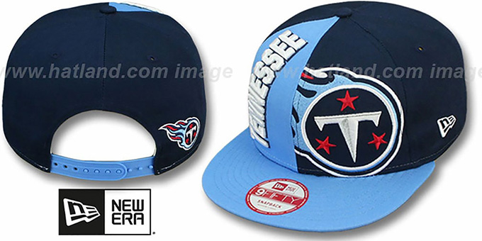 Titans 'NE-NC DOUBLE COVERAGE SNAPBACK' Hat by New Era