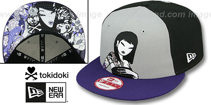 TokiDoki 'LILAC LADY SNAPBACK' Hat by New Era