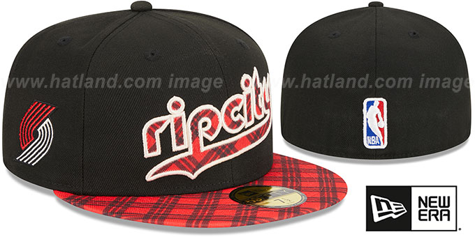 Trail Blazers 23-24 'CITY-EDITION' Fitted Hat by New Era