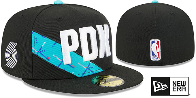 Trail Blazers 25-26 'CITY-EDITION' Fitted Hat by New Era