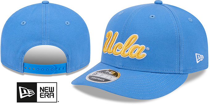 UCLA 'LOW-CROWN TEAM-BASIC SNAPBACK' Blue Hat by New Era