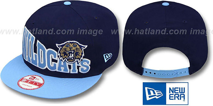 Villanova 'STOKED SNAPBACK' Navy-Sky Hat by New Era