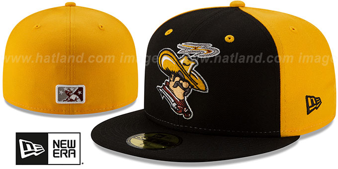Volcanoes 'COPA' Black-Gold Fitted Hat by New Era