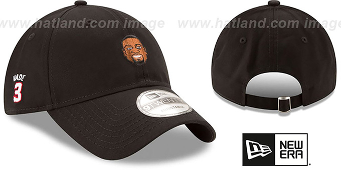 Wade 'PRIMARY PLAYER STRAPBACK' Black Hat by New Era