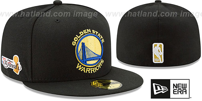 Warriors '2017 FINALS' Black Fitted Hat by New Era