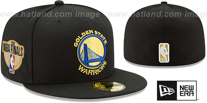 Warriors '2019 FINALS' Black Fitted Hat by New Era