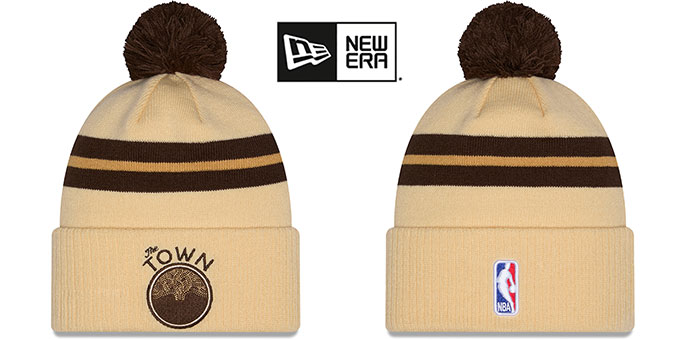 Warriors 25-26 'CITY-EDITION' Knit Beanie Hat by New Era