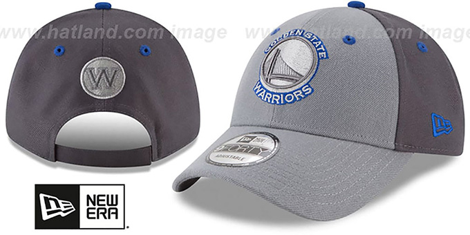 Warriors 'THE-LEAGUE GREY-POP STRAPBACK' Hat by New Era