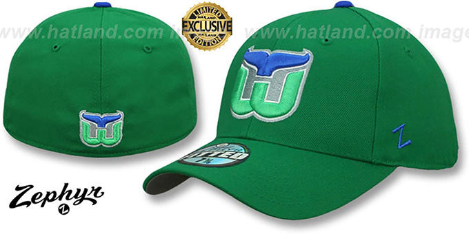hartford whalers fitted hat