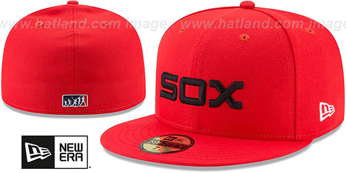 White Sox '2017 MLB LITTLE-LEAGUE' Red Fitted Hat by New Era