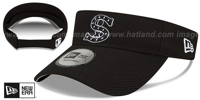 Chicago White Sox 2022 BATTING PRACTICE VISOR Black