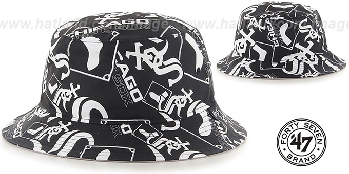 Chicago White Sox BRAVADO BUCKET Hat by Twins 47 Brand