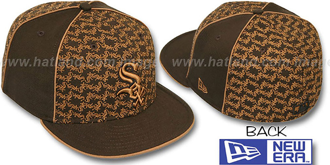 White Sox 'LOS-LOGOS' Brown-Wheat Fitted Hat by New Era