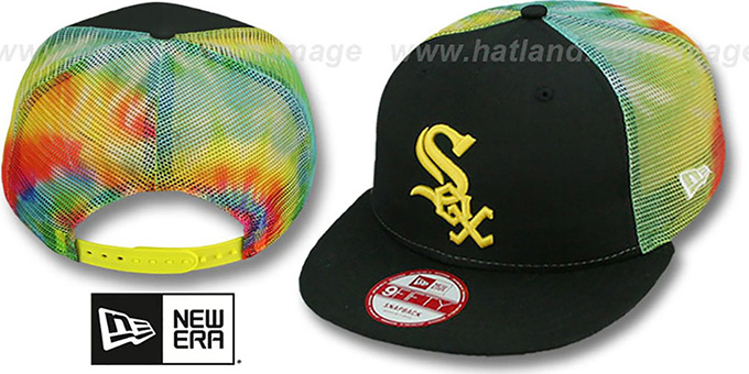 White Sox 'MESH TYE-DYE SNAPBACK' Hat by New Era