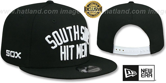 White Sox 'SOUTH SIDE HITMEN' SNAPBACK Black Hat by New Era