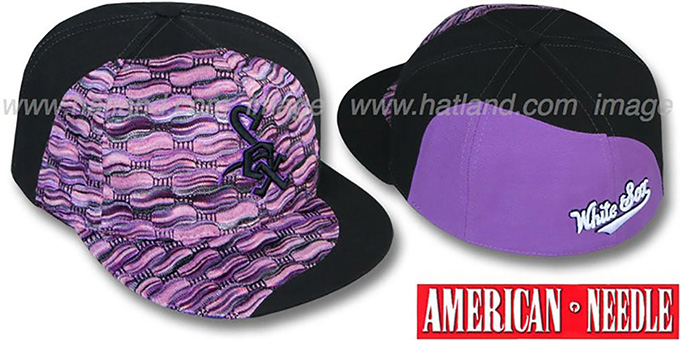 White Sox 'SWEATER SWIRL' Purple Hat by American Needle