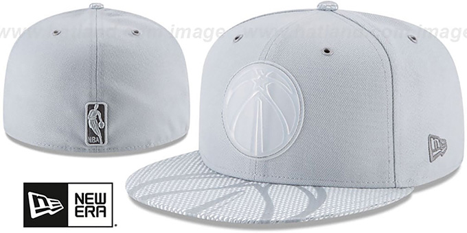 Wizards '2018 NBA ONCOURT ALL-STAR' Grey Fitted Hat by New Era