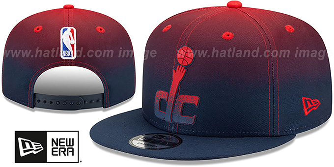 Wizards 'BACK HALF FADE SNAPBACK' Hat by New Era
