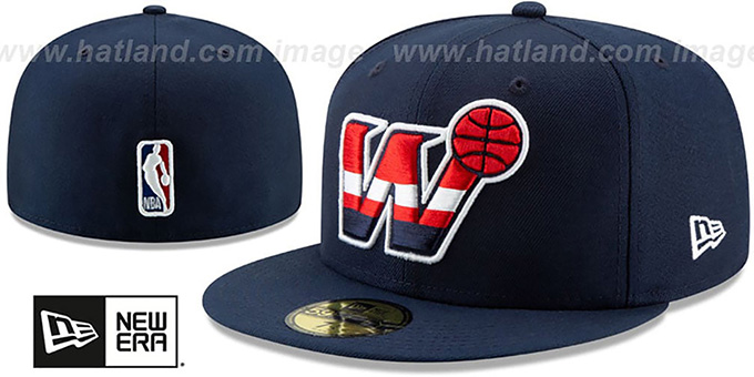Wizards 'DECEPTORED' Navy Fitted Hat by New Era