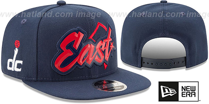 Wizards 'NBA ALL-STAR CONFERENCE BEVEL SNAPBACK' Hat by New Era