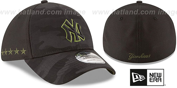 Yankees 2018 MEMORIAL DAY 'STARS N STRIPES FLEX' Hat by New Era