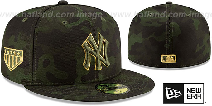 Yankees 2019 ARMED FORCES 'STARS N STRIPES' Hat by New Era