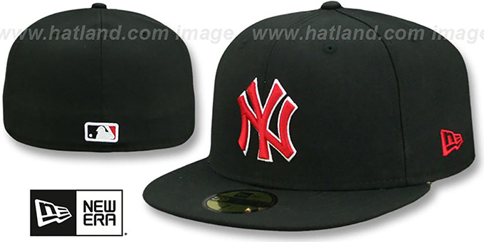 New York Yankees COUNTRY COLORS Navy-Red Fitted Hat By New Era