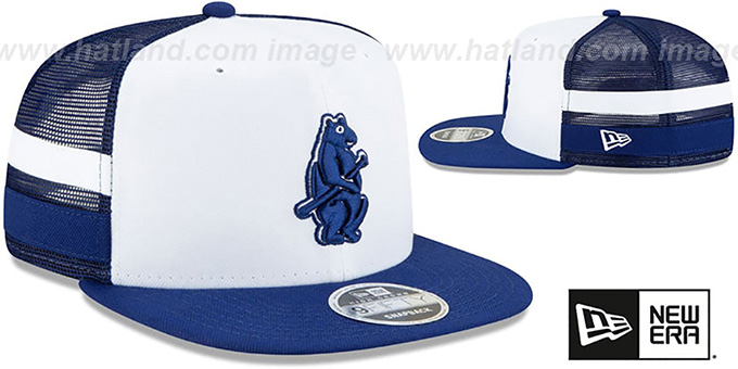 cubs trucker snapback