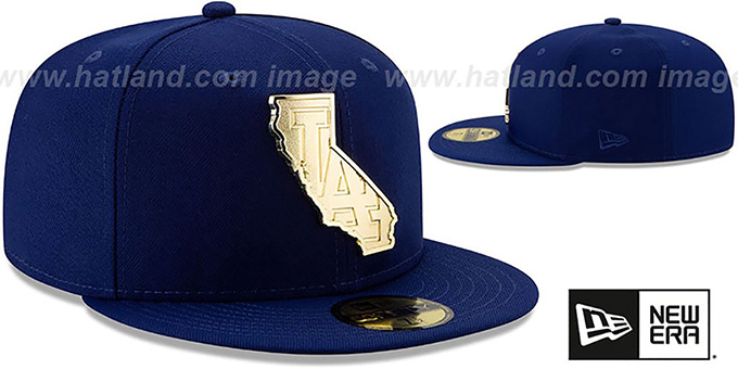 dodgers championship hat gold