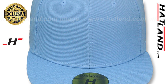 Hatland HYBRID E5-BLANK Solid Sky Fitted Hat