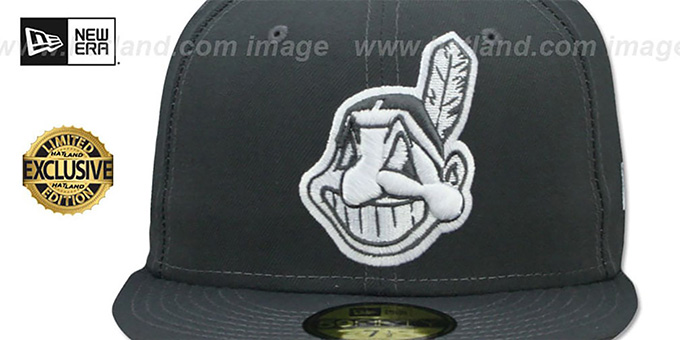 chief wahoo fitted hat