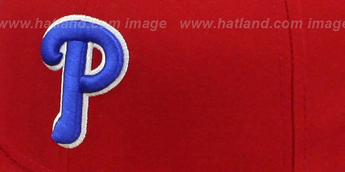 phillies side patch fitted