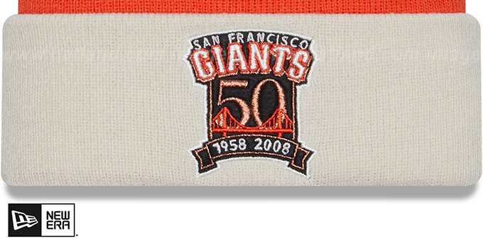 New Era MLB San Francisco Giants Knit Beanie, One Size Fits Most acrylic black type Vintage Second Hand