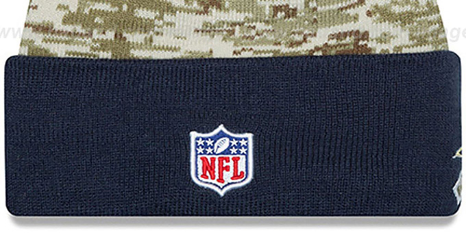 rams salute to service beanie
