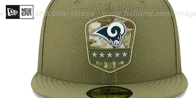 rams salute to service hat