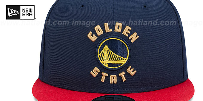 Casquette Snapback New Era Warriors The City - Bleue Ajustable - Neuf Avec étiquettes