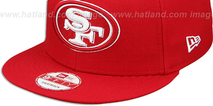white 49ers hat