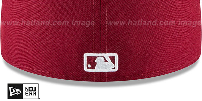 LA Dodgers Basic Ball Cap, Brown/White main image 1