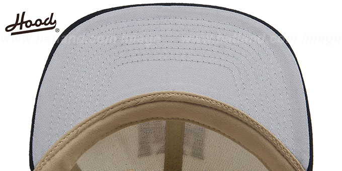 Hood HARLEM SNAPBACK White-Black Hat - 4th View