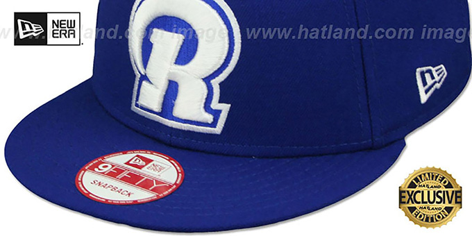 Los Angeles Rams R TEAM-BASIC SNAPBACK Royal-White Hat